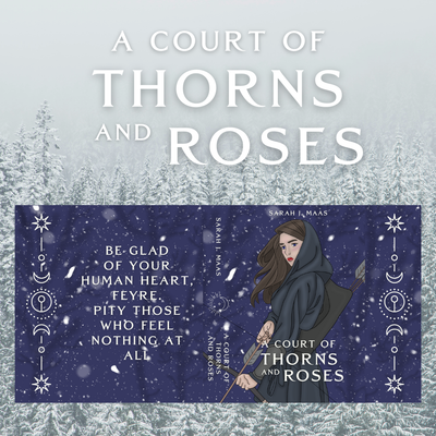 A Court of Thorns and Roses Dust Jacket