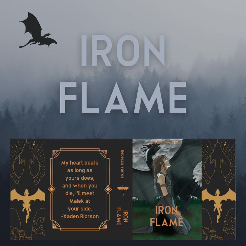 Iron Flame Dust Jacket