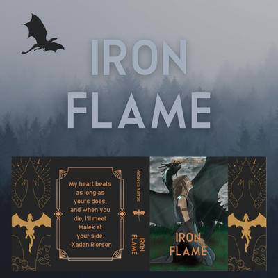 Iron Flame Dust Jacket