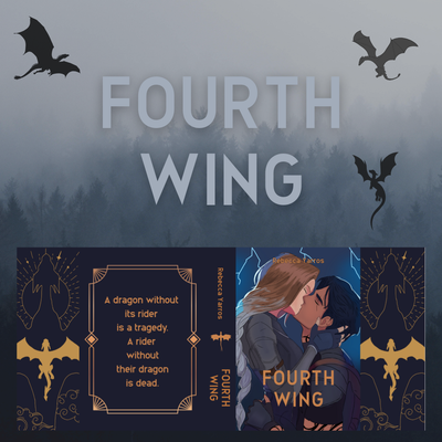 Fourth Wing Dust Jacket