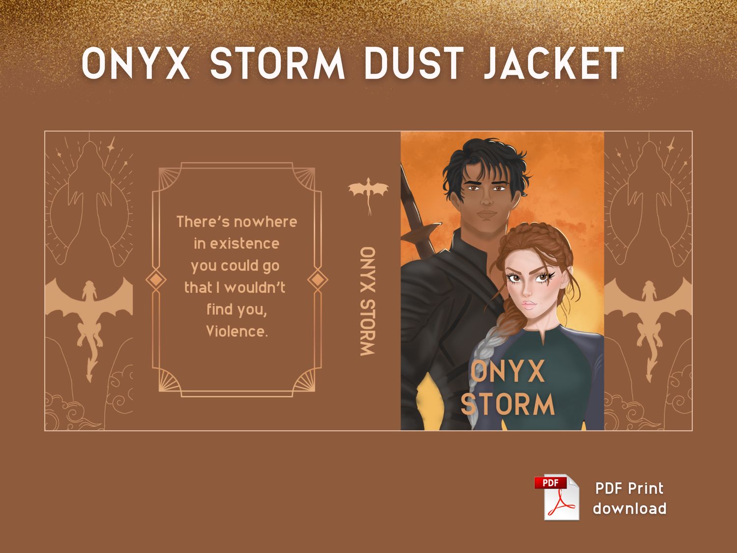 Onyx Storm Dust Jacket