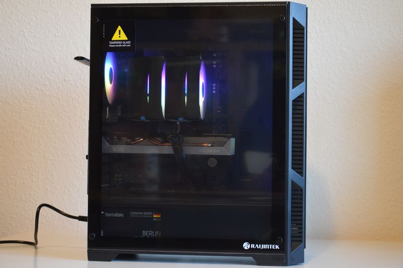 Gaming PC - Level 2 Plus - AMD 5700X & RX 9060 XT 16GB, 2TB SSD, 32GB RAM und WIFI