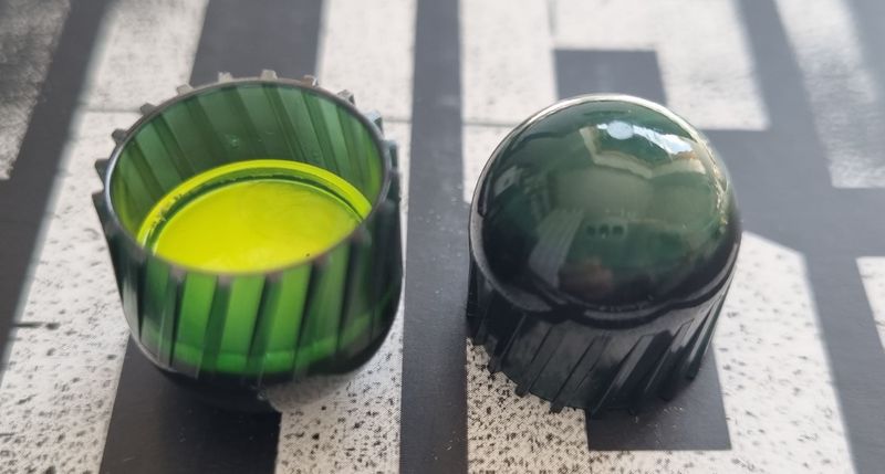 HS 600 Stück (Grün / Sichtfläche Gelb)