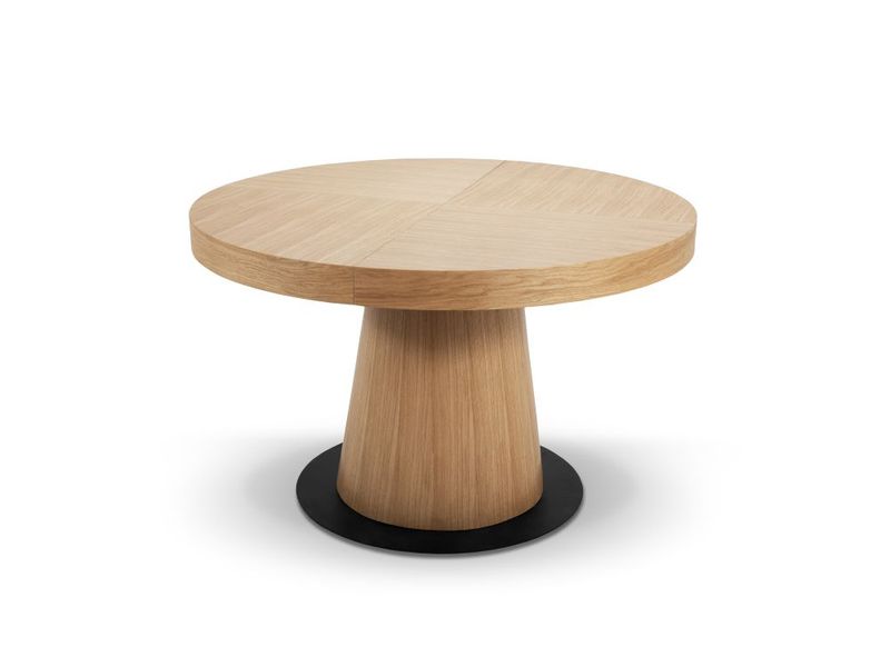 Ronde uitschuifbare eettafel Jul