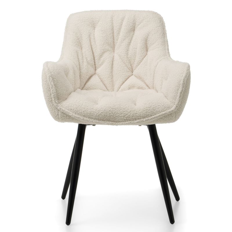 Eetkamerstoel Bouclé