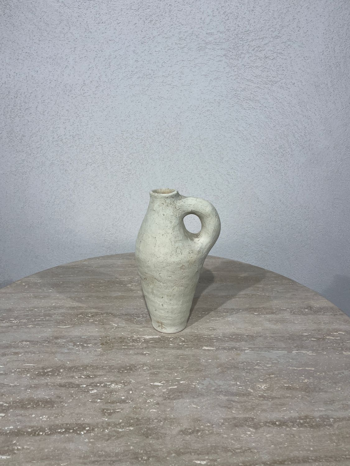 Sculpturale kruik Terra Chalk