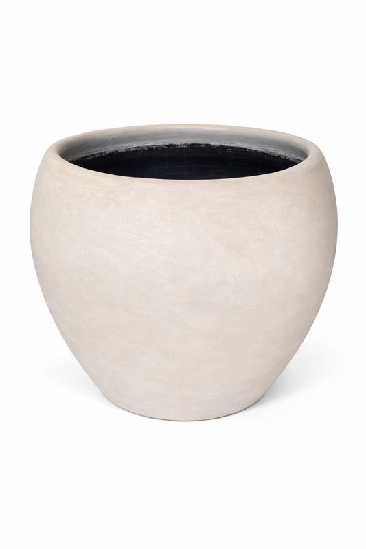 Tadelakt pot bolvorm XL