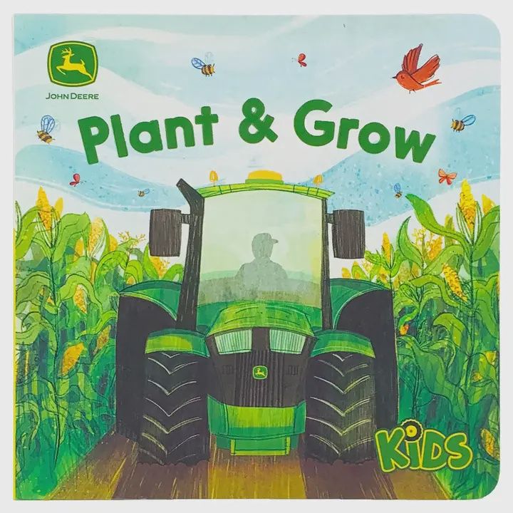 John Deere Kids Plant &amp; Grow Farm Lift a Flap Book