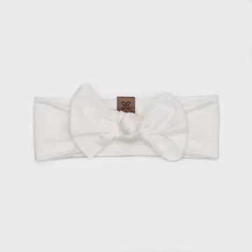 Knotted Bow Accessory, Colour: Cloud, Size: 0-3m