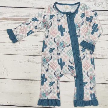 Baby Girl Wester Zip Sleeper