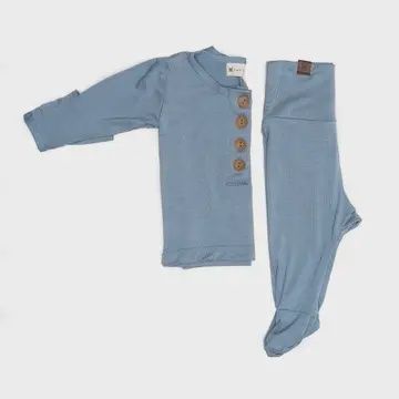 Top &amp; Bottom Set, Colour: Dusk, Size: 0-3m