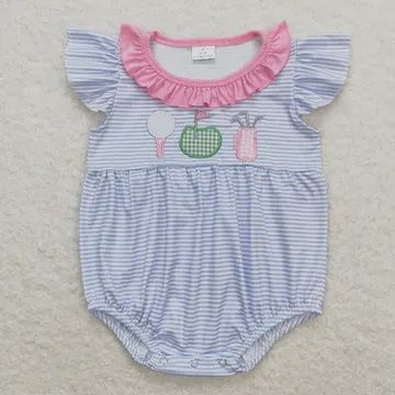 Baby Girls Golf Sibling Romper