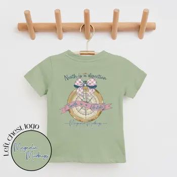 South Is A Lifestyle Girl Compass Tee