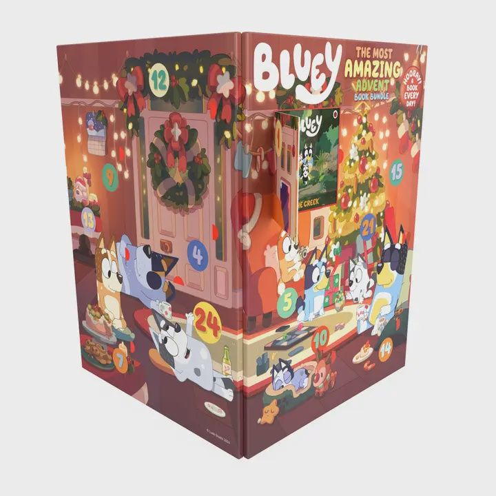 Bluey: the Most Amazing Advent Calendar Book Bundle
