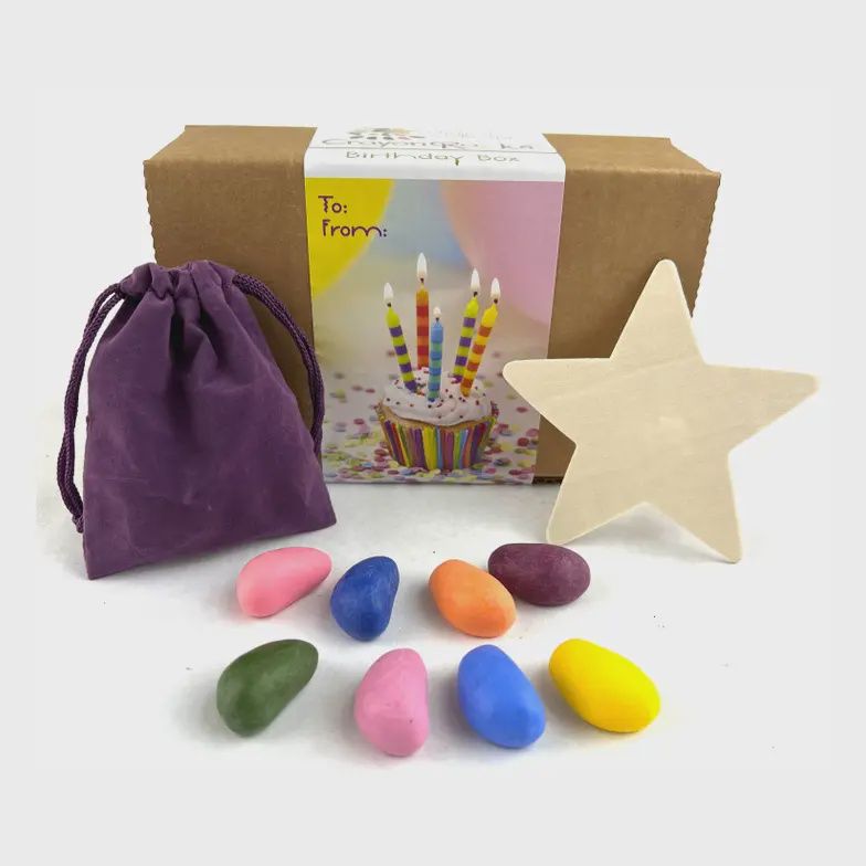Crayon Rocks Birthday Box!