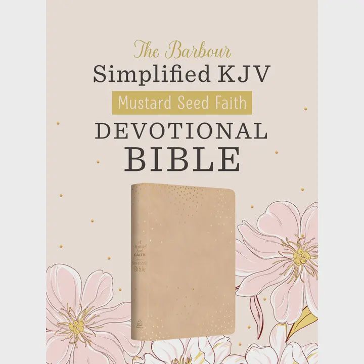 Mustard Seed Faith Devotional Bible SKJV [Beige Polka Dots]