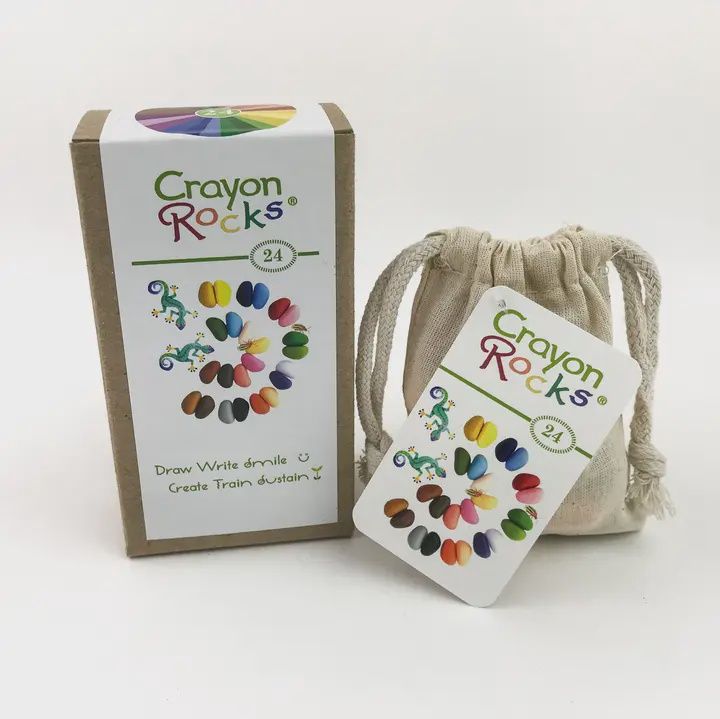 24 Crayons in Muslin Bag