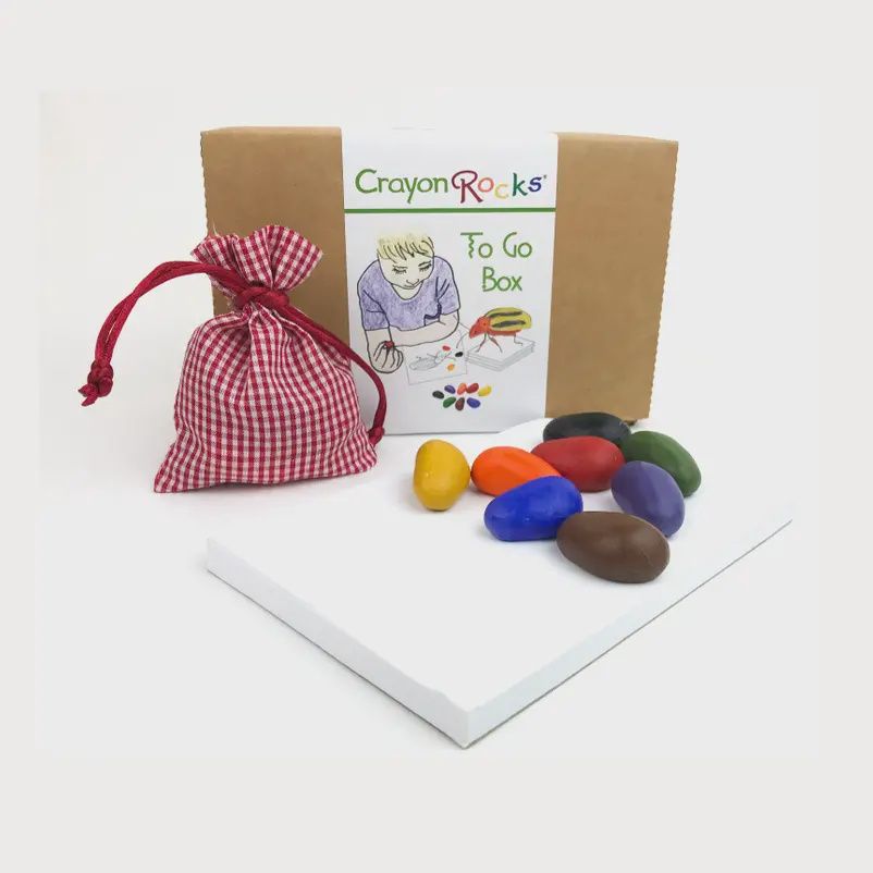 Crayon Rocks To Go Box! Travel!