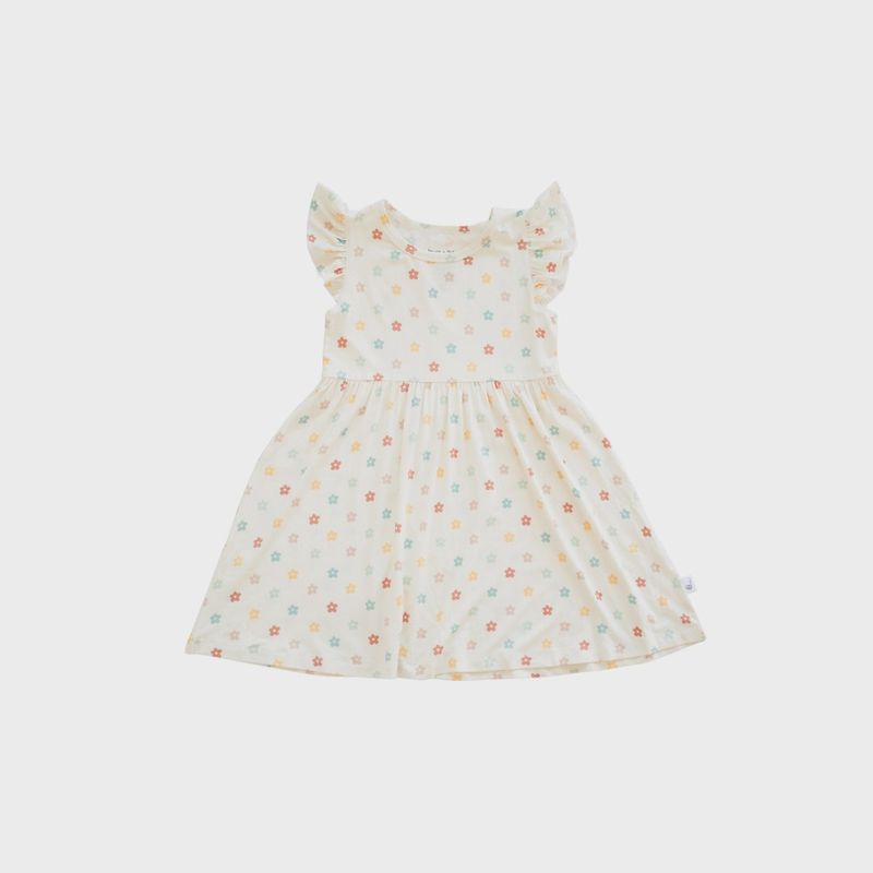 Bamboo Short Sleeve Twirl Dress