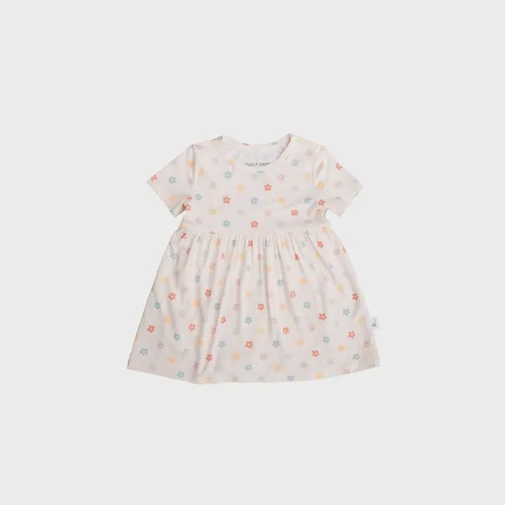 Bamboo Short Cleeve Twirl Body Suit Dress