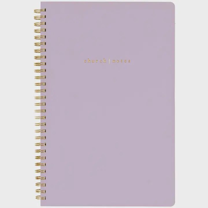 Lilac Church Notes Bible Notebook w/ Maps