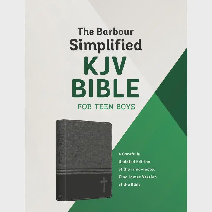 The Barbour SKJV Bible (teen boys)
