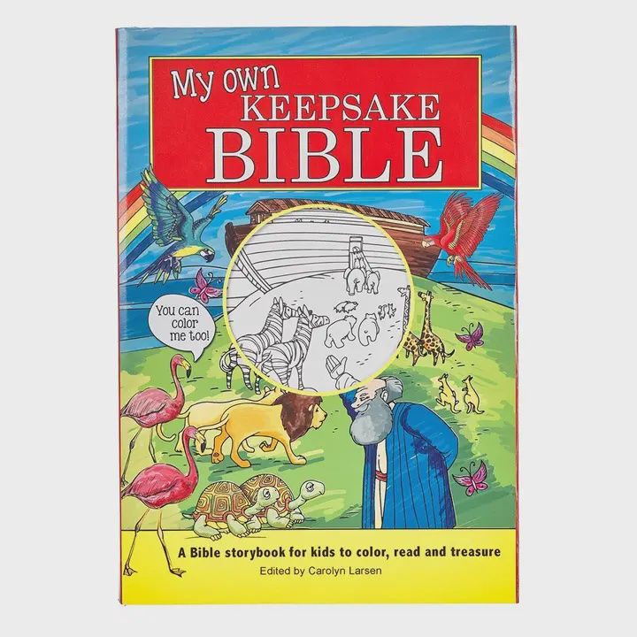Kid Book My Own Keepsake Bible Softcover