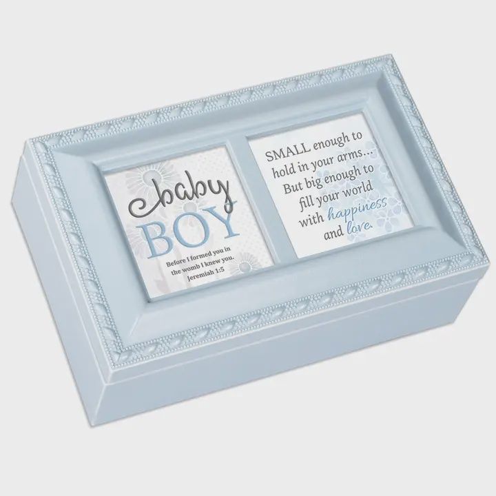 Baby Boy Fill Your World w/love Musical Box