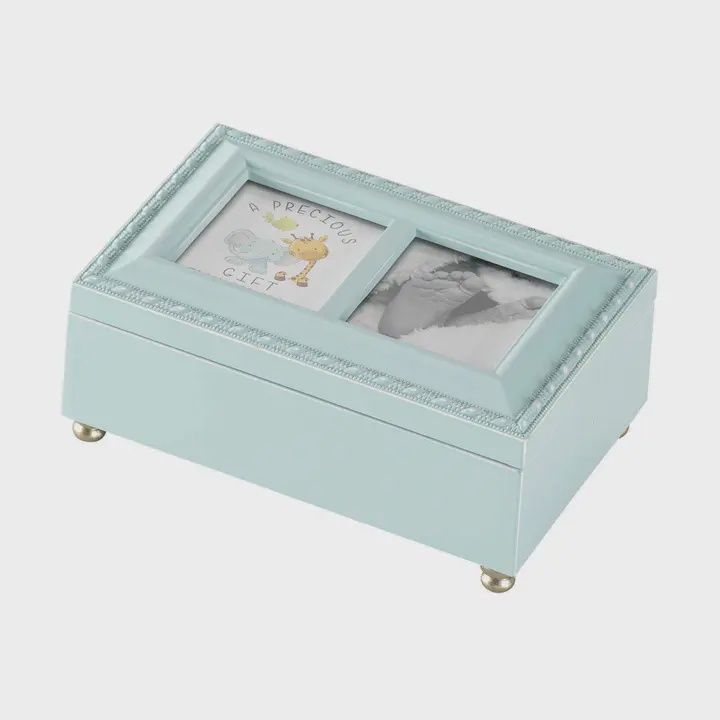 Precious Little One Blue Musical Box