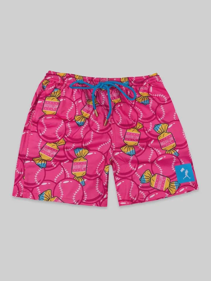 Doubles and Bubbles Diamond Air Mesh Shorts - Youth