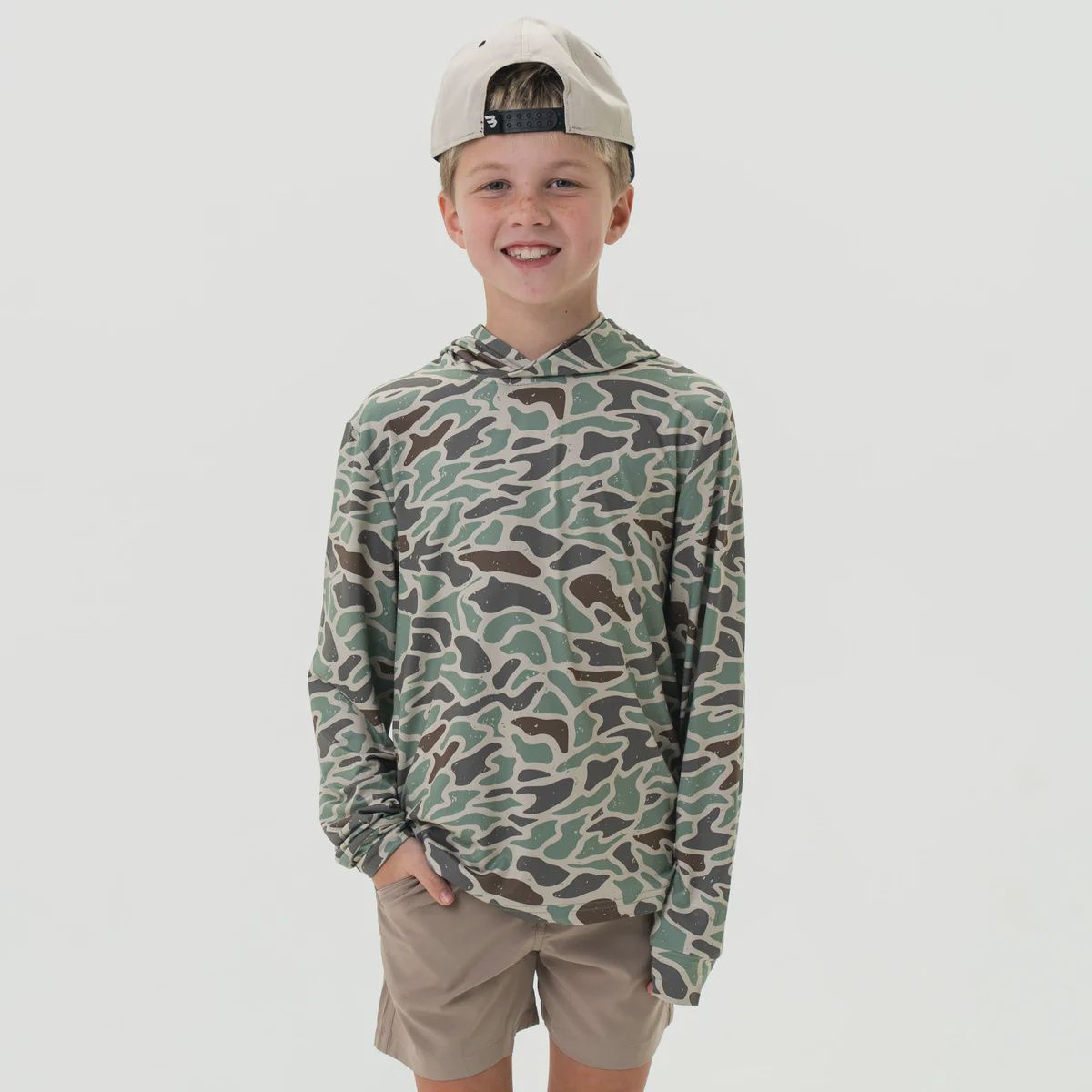 Youth Performance Hoodie, Pattern: Retro Duck, Size: 2T