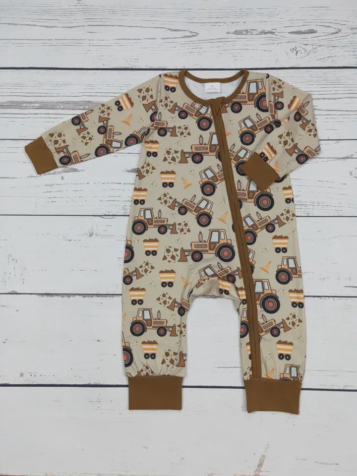 Brown Engineering Vehicles Zip Sleeper