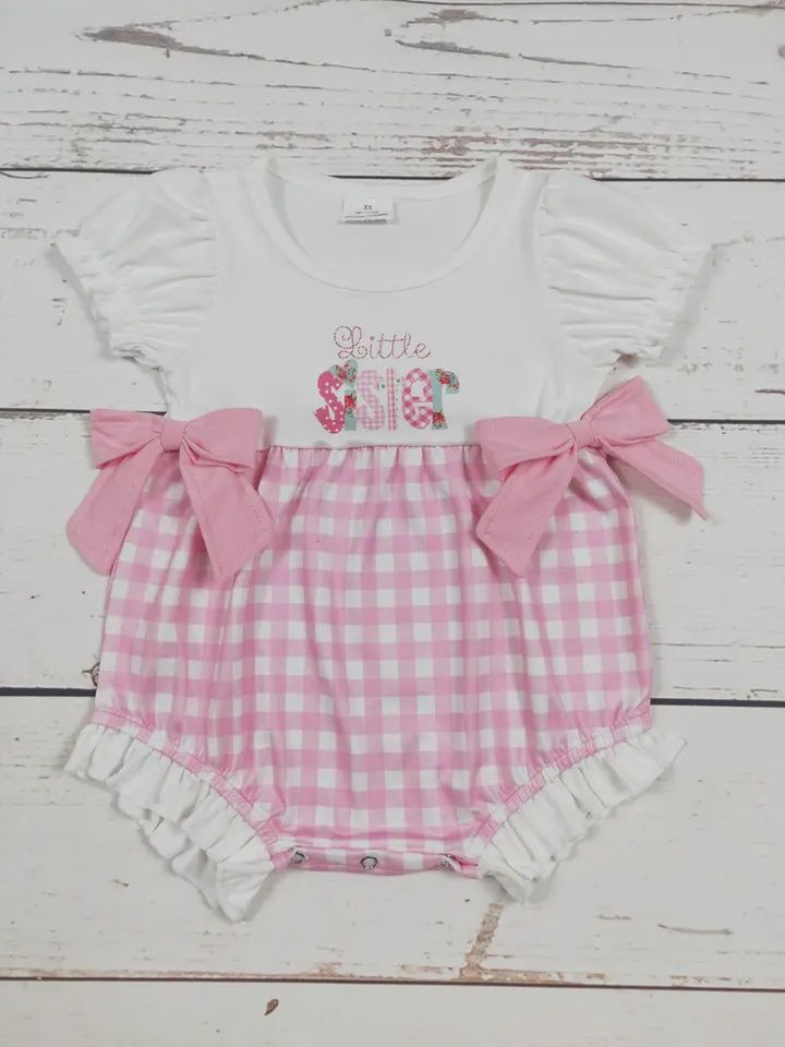 Little Sister Checkered Bubble