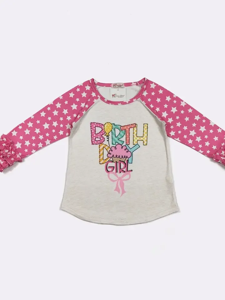 Birthday Girl Raglan