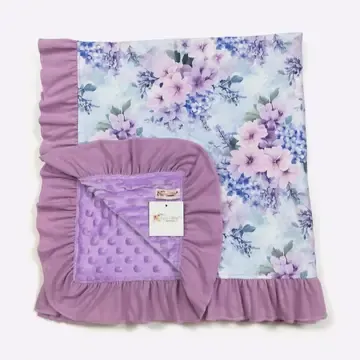 Lilac Wisteria Blanket