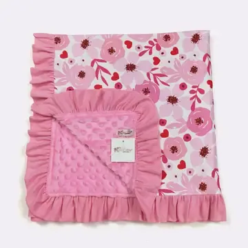 Cherry Poppy Blanket