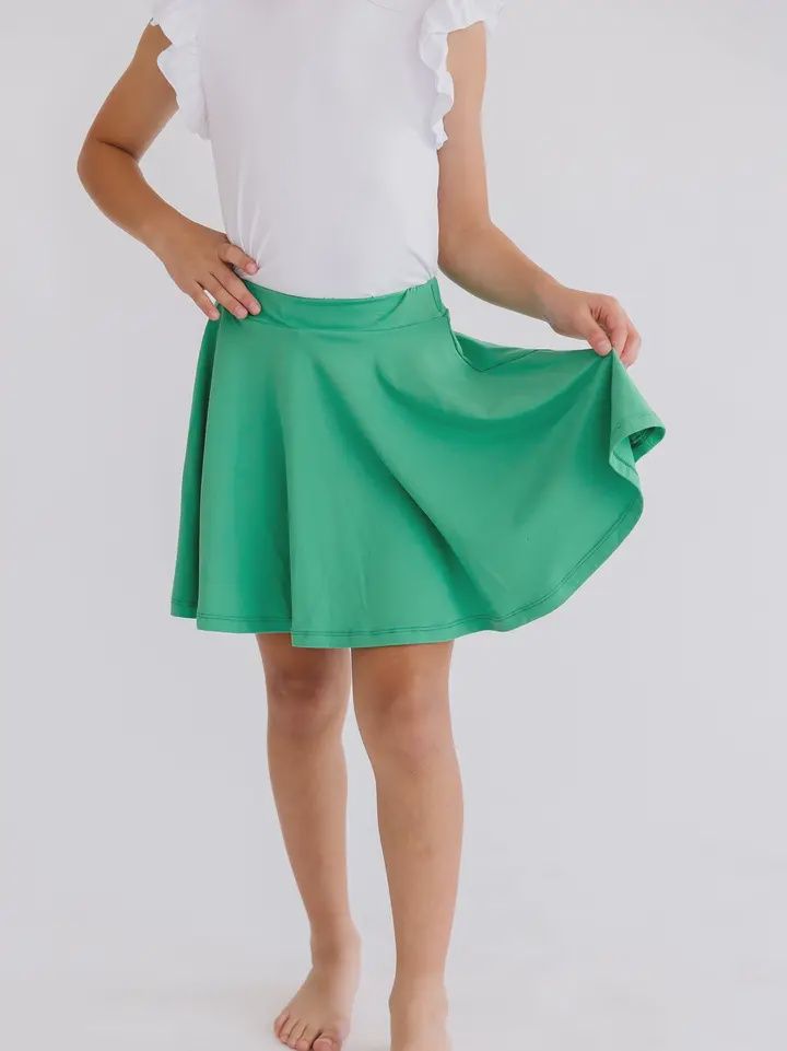 Twirl Skort, Colour: Kelly  Green, Size: 12-24M