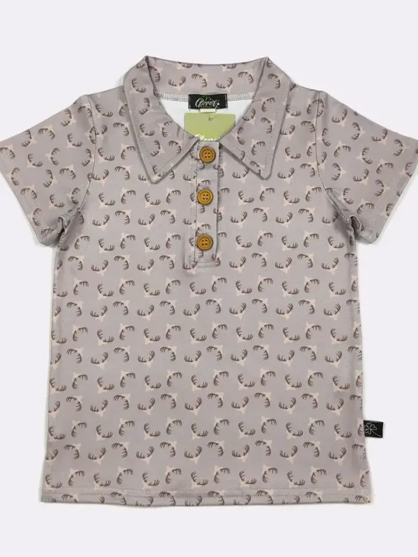 Antler Boy Collar Shirt
