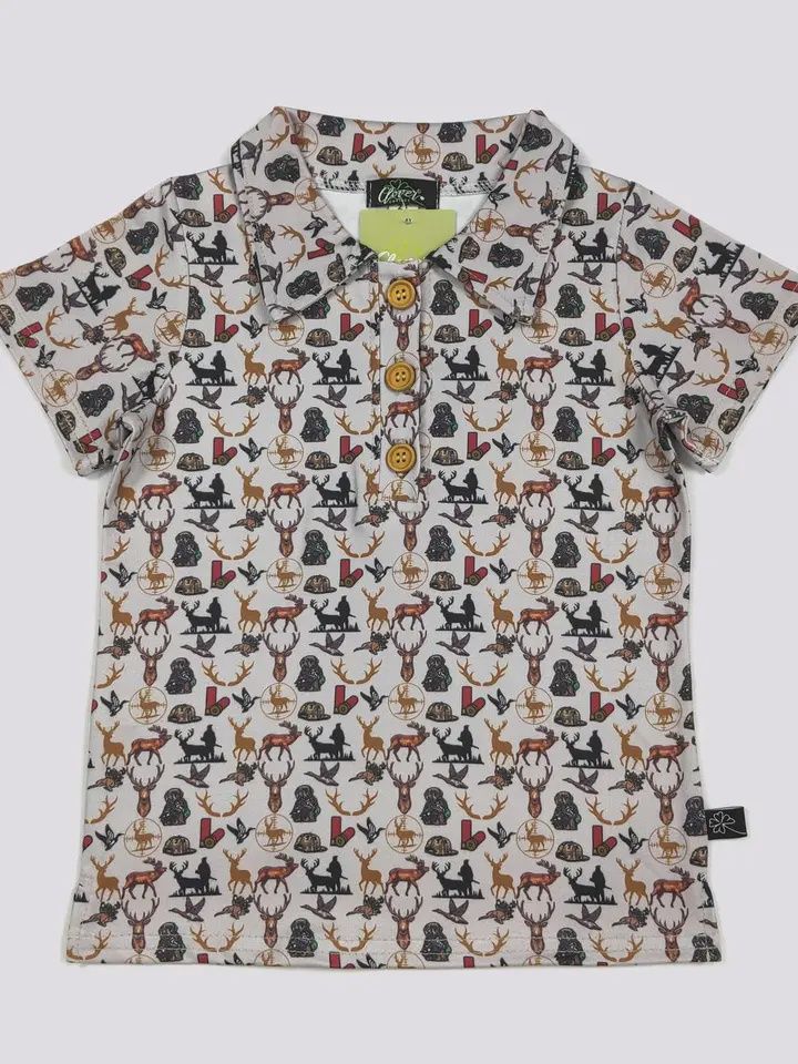Buckshot Boy Collar Shirt