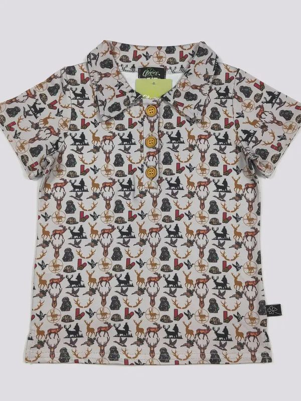 Buckshot Boy Collar Shirt