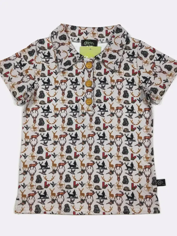 Buckshot Boy Collar Shirt