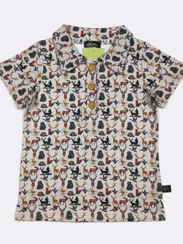Buckshot Boy Collar Shirt