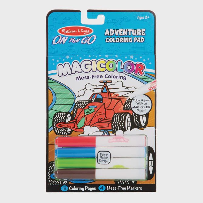 On-the- Go Magicolor Coloring Pad, Design: Adventure