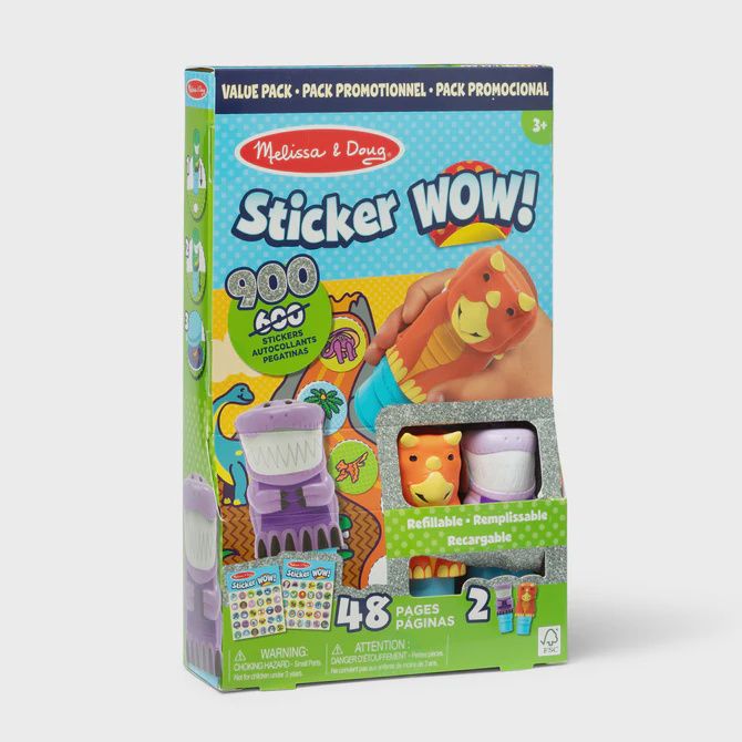 Sticker Wow Value Pack, Design: Dinosaur