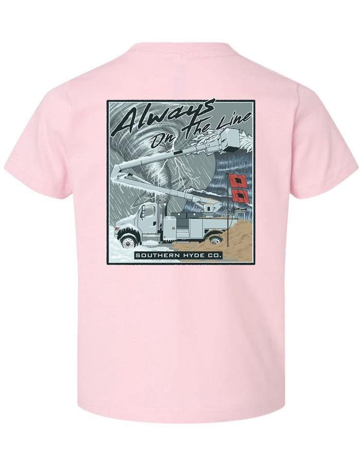 Always on the Line - Girls, Color: LIGHT PINK, Size: 2T