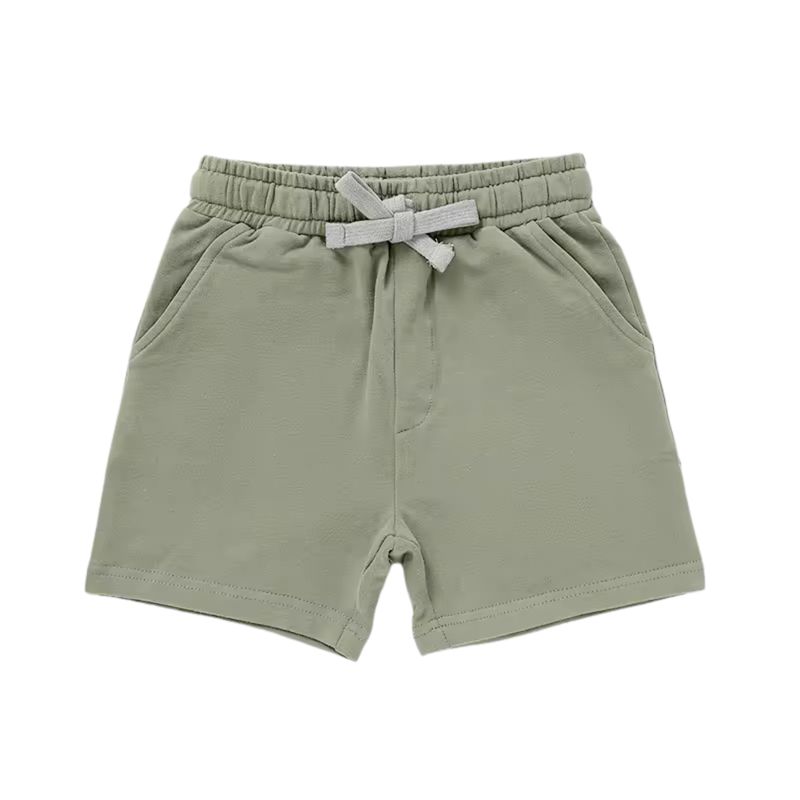 French Terry Shorts - Sage
