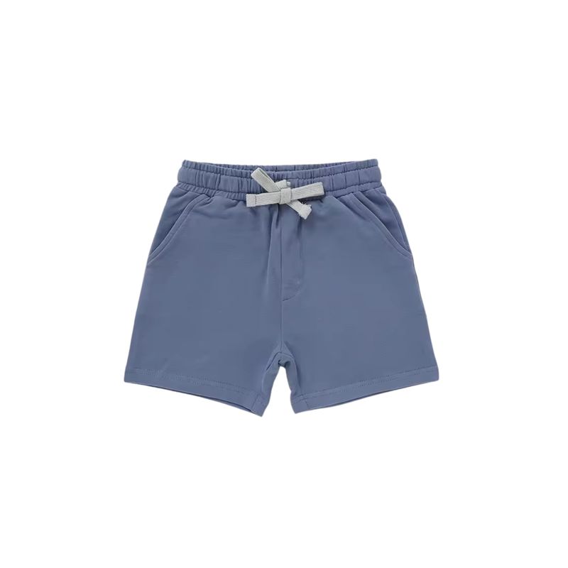 French Terry Shorts - Blue
