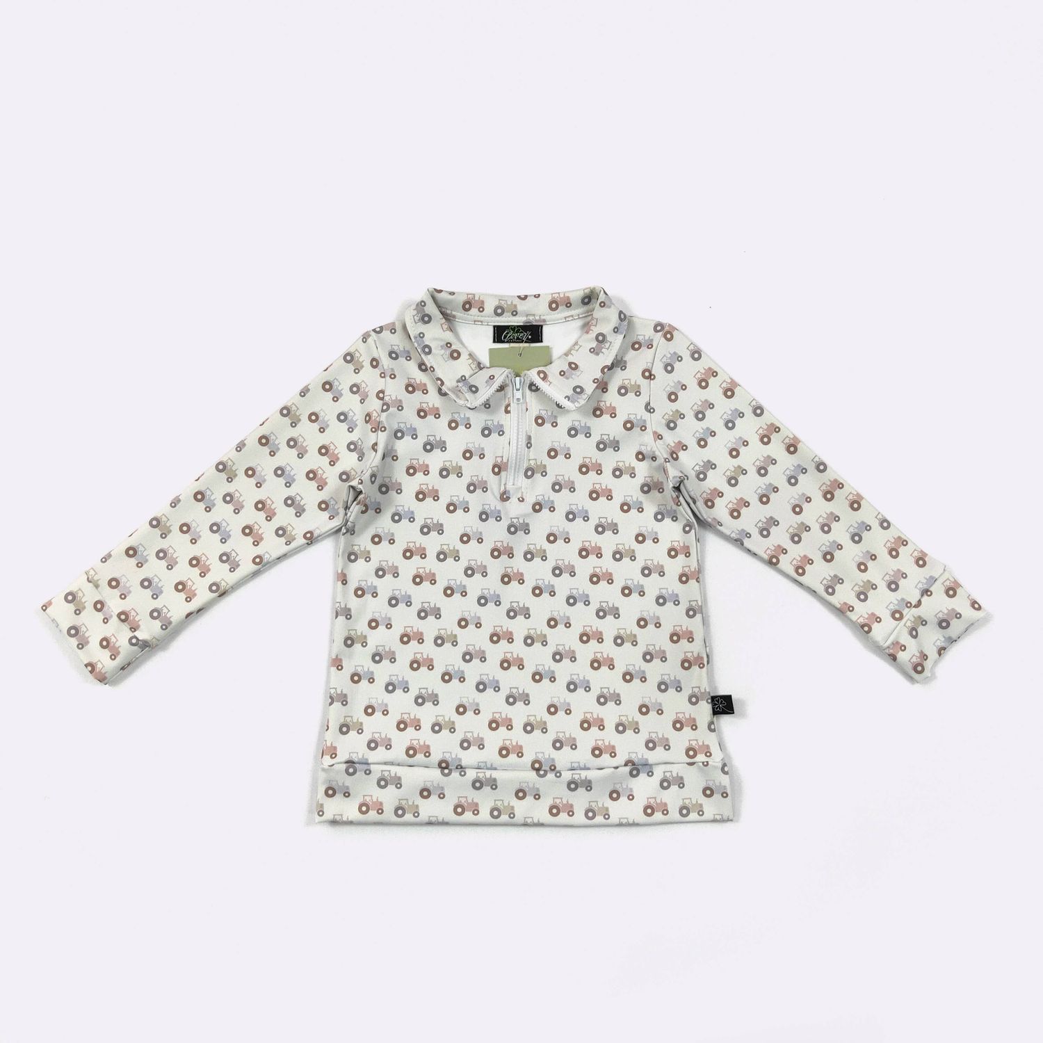 Serene Tractor Boy Quarter Zip