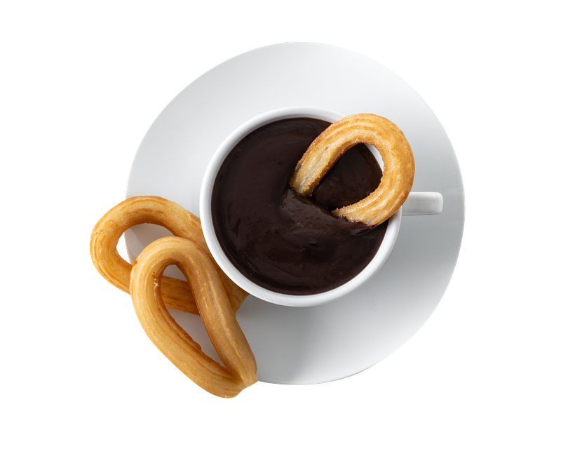 3 Churros + Chocolate