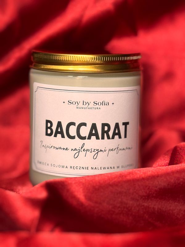 Świeca sojowa BACCARAT